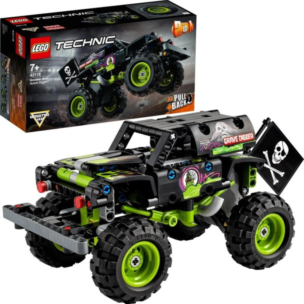 Xinyunle Lego® Technic Monster Jam® Grave Digger® 42118 - Çocuklar Için Canavar Kamyon Oyuncak Yapım Seti (212 Parça) (Yurt Dışından) Legolar ( Yapım Oyuncakları ) Fiyatı