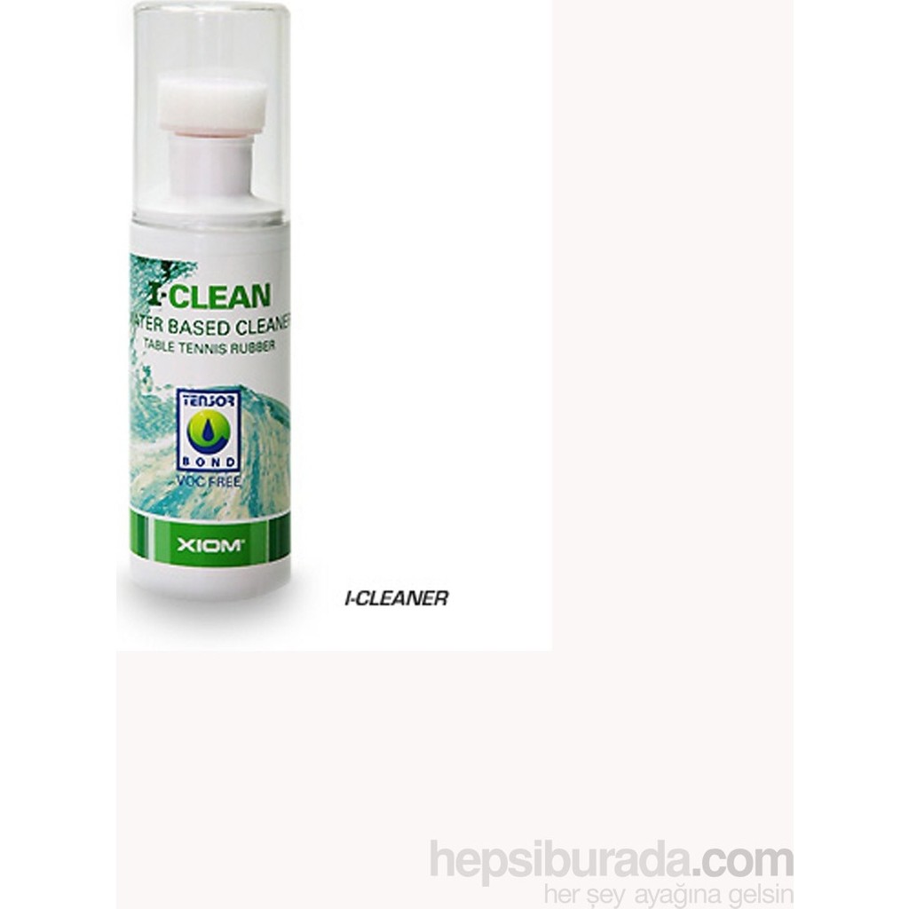 Xiom I-Clean 100 ml Su Bazlı Temizleyici Sabit Sünger ile Raket Temizliği Sağlar Diğer Fiyatı