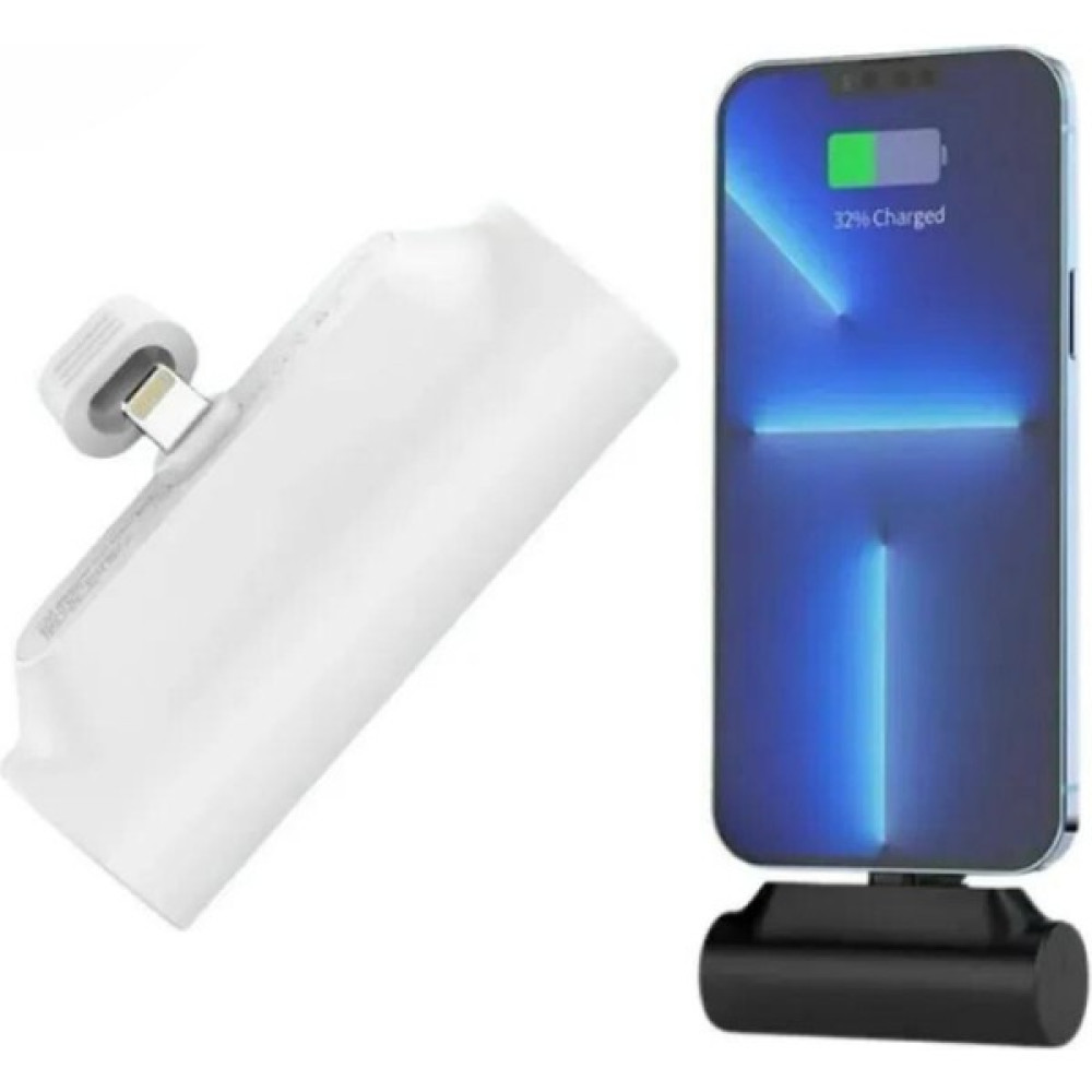 Xira Mini Apple iPhone Powerbank 3000 mAh Harici Pil Kablosuz Apple iPhone Taşınabilir Batarya Hızlı Şarj Powerbank - Beyaz Taşınabilir Şarj Cihazı - Powerbank Fiyatı