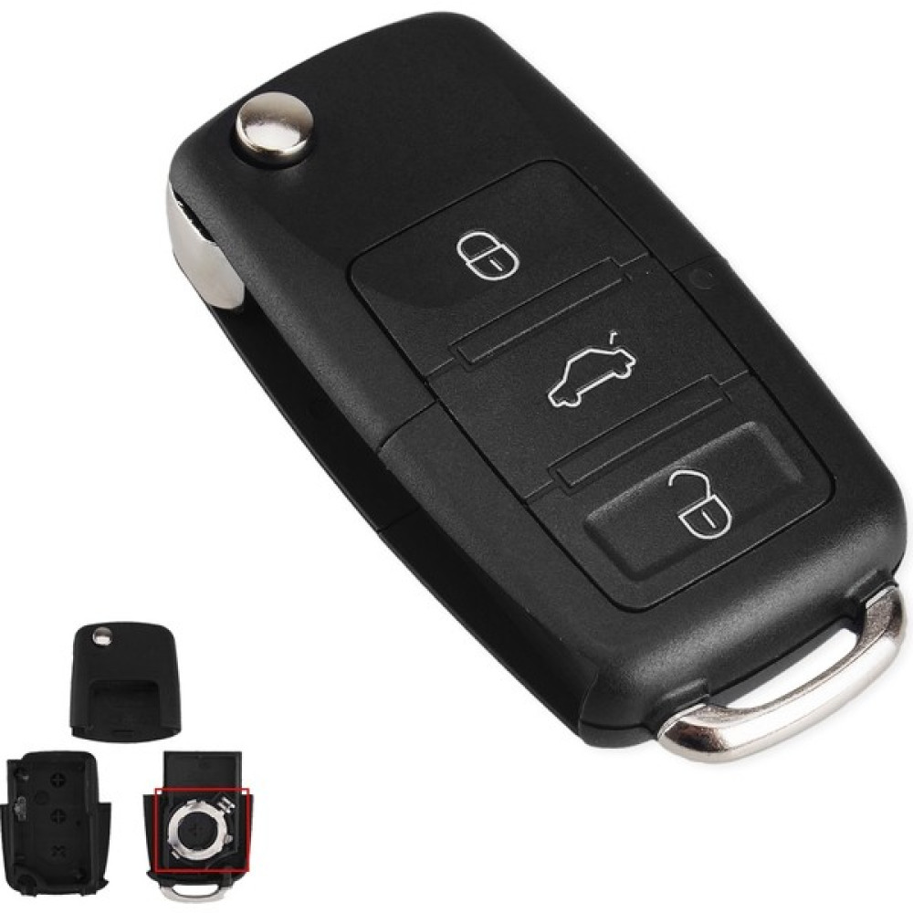 Xiyu Shop 3 Düğme Bıçaksız Keyyou 2 Düğme Katlanır Araba Uzaktan Anahtar Çevirme Katlanır Anahtar Kabuk Durumda Volkswagen Vw Jetta Golf Passat Bee... Oto Dış Aksesuar & Yedek Parça Fiyatı
