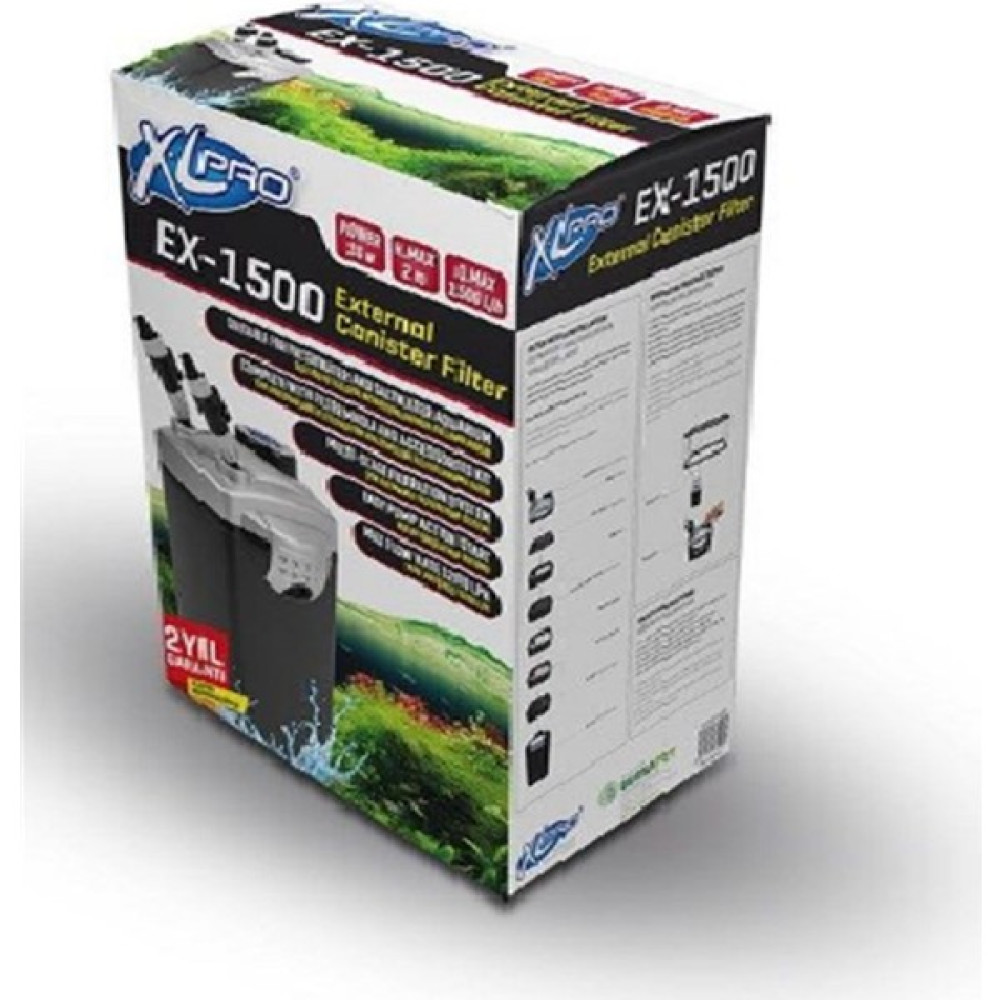 XL Pro Ex 1500 Dış Filtre 1500 LTS 36W Dolu Evcil Hayvan Ürünleri Fiyatı