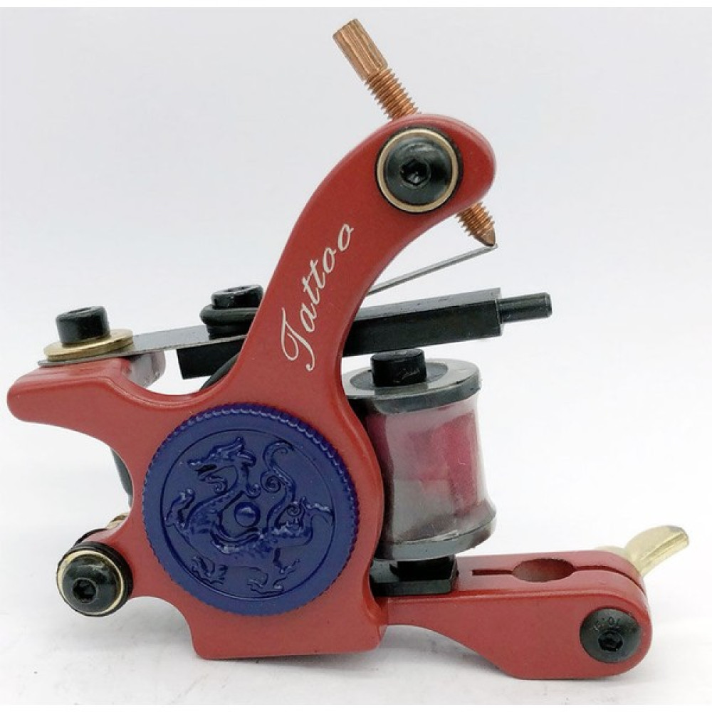 Xlinetattoo XL-7589 12 Wrap Tattoo Dövme Makinası Redblue - Dövme Makinesi Sağlık / Bakım / Kozmetik Fiyatı
