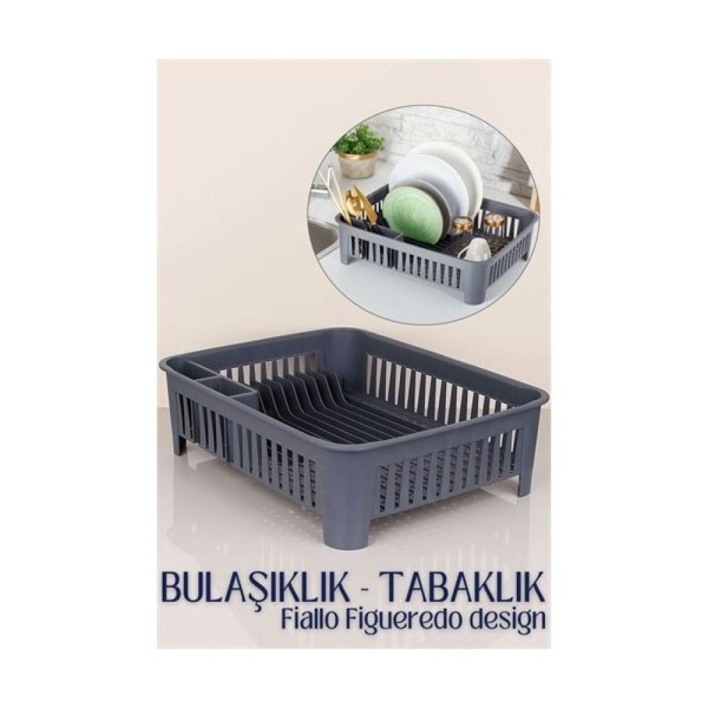 XML Dünyası Bulaşıklık Gri F.figueredo Design 718981 Pratik Mutfak Gereçleri Fiyatı