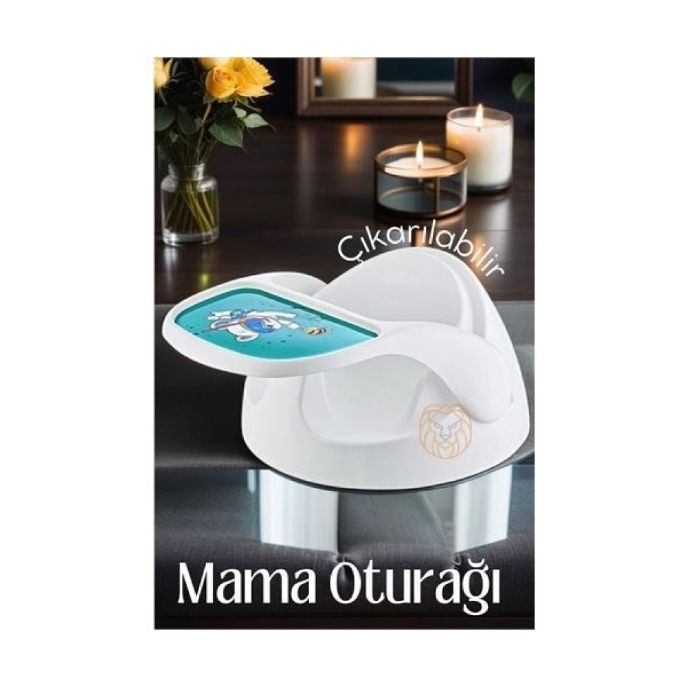 XML Dünyası Çıkarılabilir Mama Oturağı Masa Mama Sandalyesi Beyaz 719333 Portatif Mama Sandalyesi Fiyatı