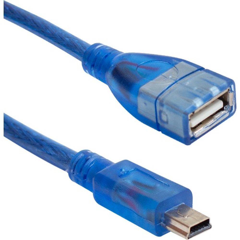 XML Dünyası Powermaster USB 5 Pın Erkek-Usb Dişi 1 Metre Mavi Kablo Prizler Fiyatı