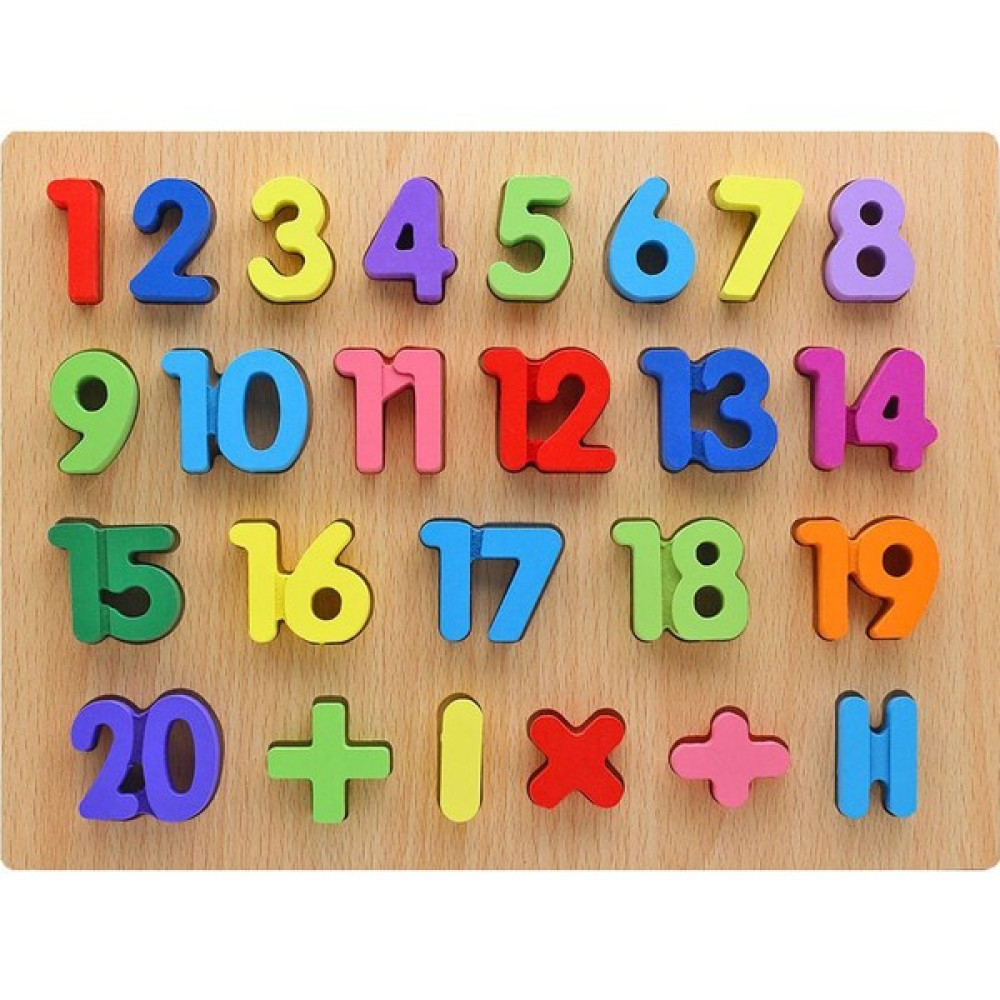 XML Evreni 3D Ahşap Sayılar Rakamlar Eğitici Yapboz Puzzle Bebek Oyuncakları Fiyatı