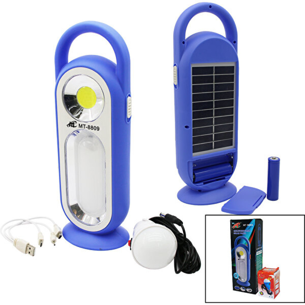 XML Evreni 3IN1SOLAR - Pilli - USB Şarjlı - Fener Işıldak Powerbank LED - Cob - Seyyar Ampul (4434) El Feneri Fiyatı
