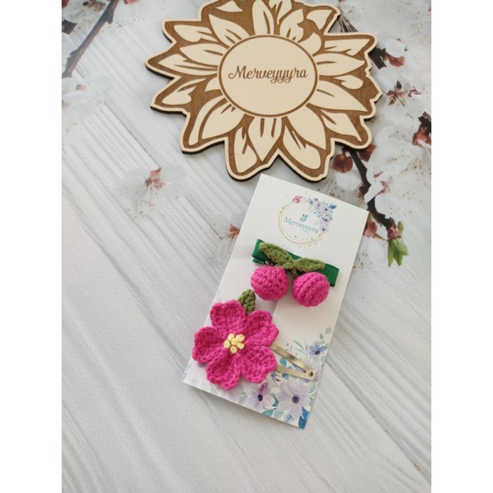 XML Evreni Örgü Çıt Çıt Toka Papatya Toka, Taç & Saç Bandı Fiyatı