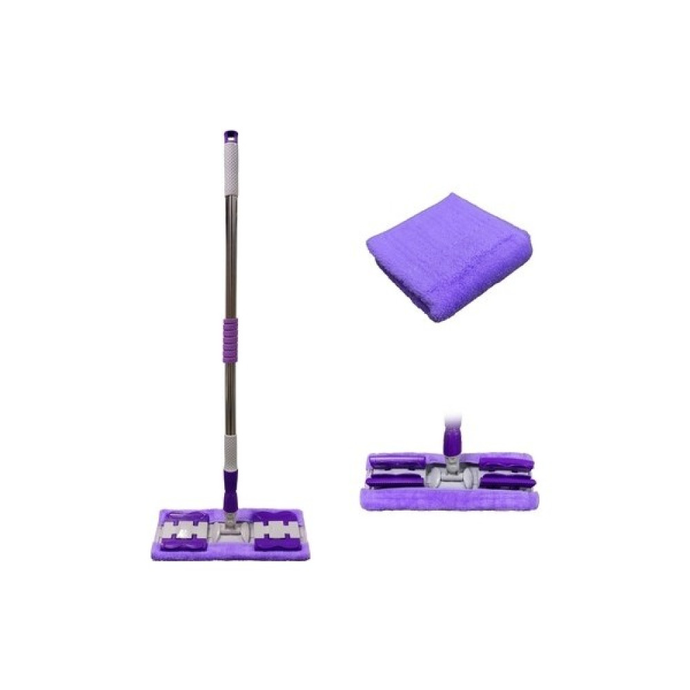 XML Evreni Sihirli Spin Mop Teleskopik Çok Amaçlı Mop +1 Bez Hediyeli - Mor Temizlik Malzemeleri Fiyatı