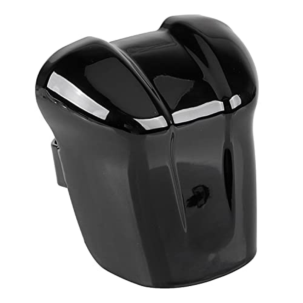 XMMT Vivid Black Waterfall Horn Cover Compatible For Harley Touring Electra Glide Street Glide Road Glide Ultra Classic 1995-2023
