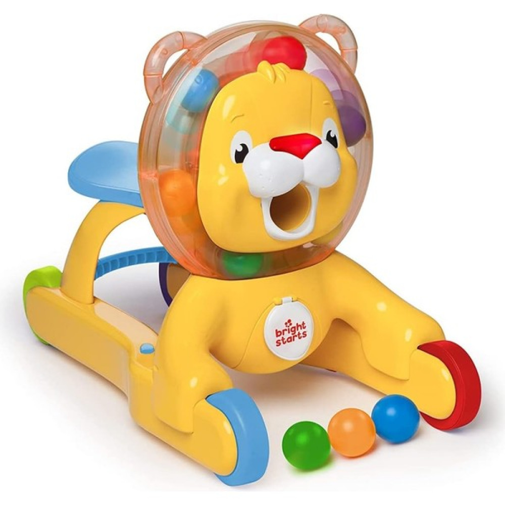 Xnews Bright Starts 52093 Step & Ride Lion 3'in1 Yürüme Arkadaşı Top Fırlatan Aslancık Bebek Oyuncakları Fiyatı