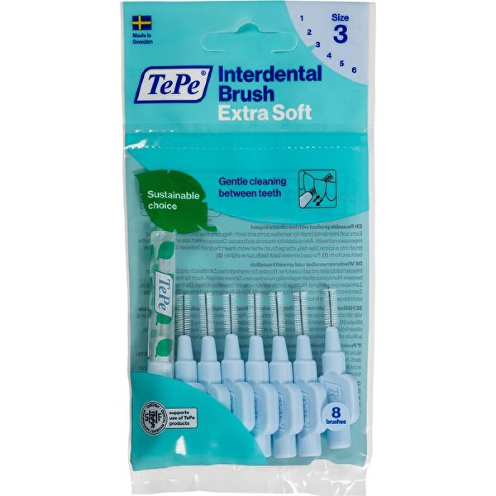 Xnews Tepe X-Soft 0.6 mm - Mavi Diş Arayüz Fırçası (1x 8 Adet) Diş Beyazlatıcılar Fiyatı