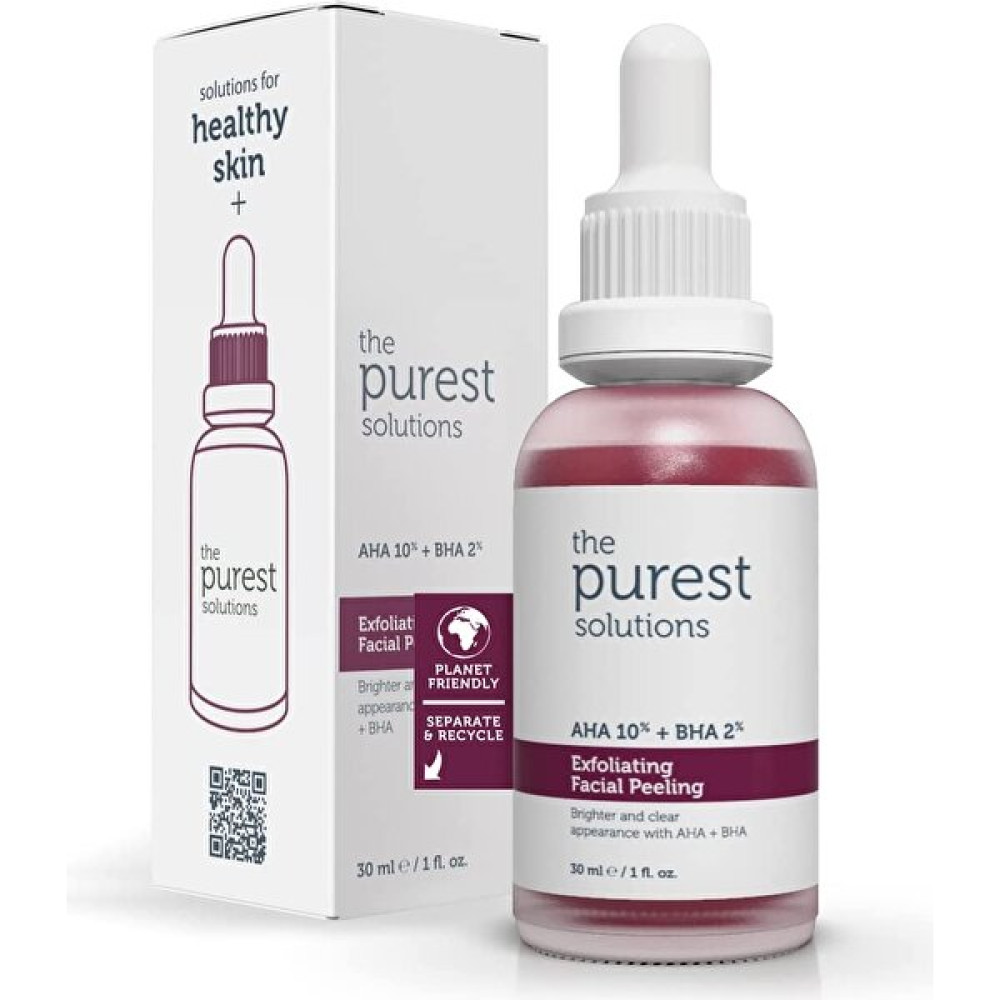 Xnews The Purest Solutions, Aha & Bha Canlandırıcı & Cilt Tonu Eşitleyici Kırmızı Peeling Cilt Bakım Serumu 30 Ml  (Aha 10% + Bha 2%) Nemlendiriciler Fiyatı