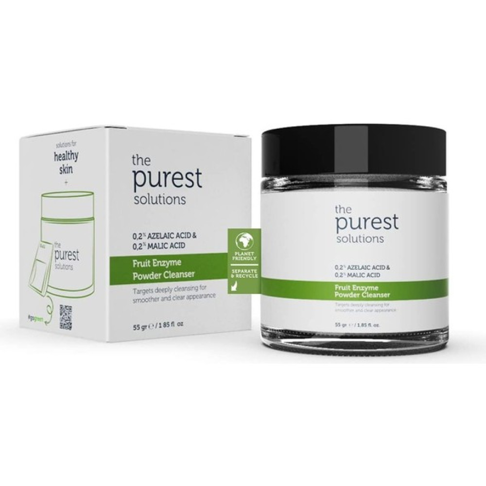 Xnews The Purest Solutions,  Arındırıcı ve Canlandırıcı Tüm Ciltler Için  Meyve Asitleri Içeren Toz Temizleyici 55 gr (%0,2 Azelaik Asit & Malik Asit) Nemlendiriciler Fiyatı