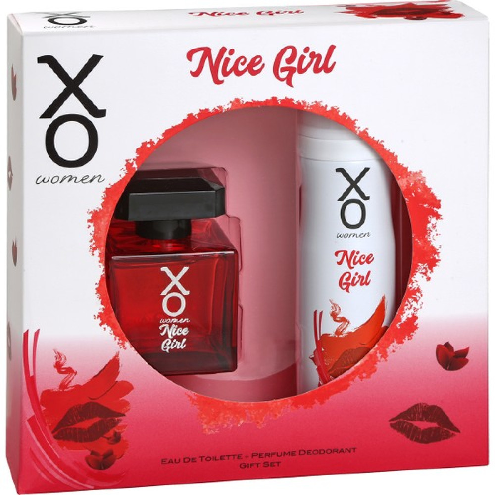 XO Nice Girl Kadın Parfüm Seti 100 ml EDT + 125 ml Deodorant Kadın Parfümleri Fiyatı