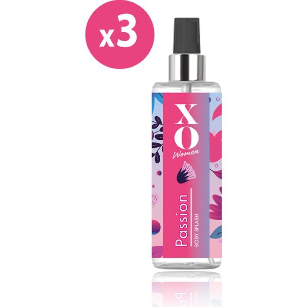 Xo Passion Vücut Spreyi 150 ml x 3 Adet Kadın Parfümleri Fiyatı