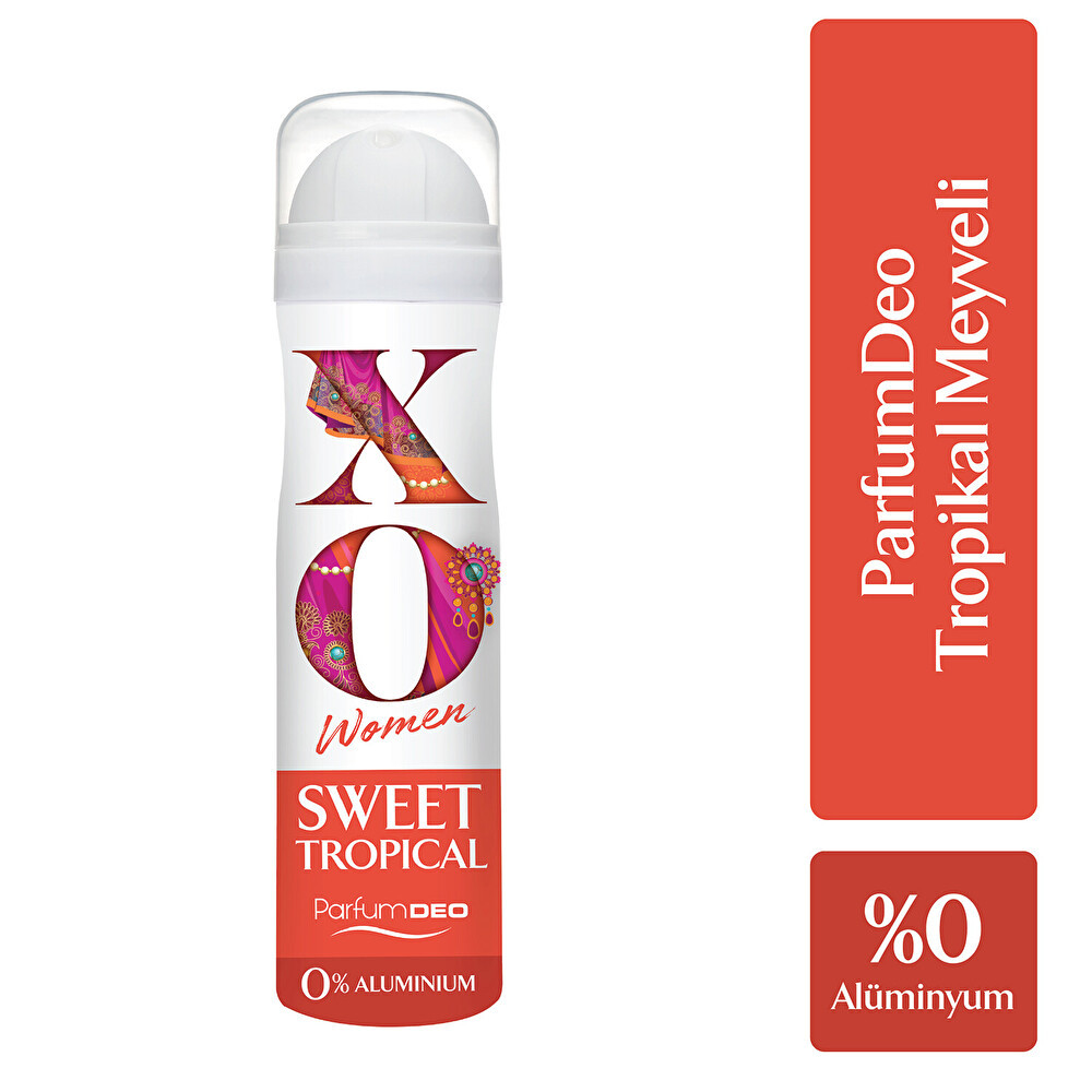 Xo Sweet Tropical Kadın Sprey Deodorant 150 ml Deodorantlar Fiyatı