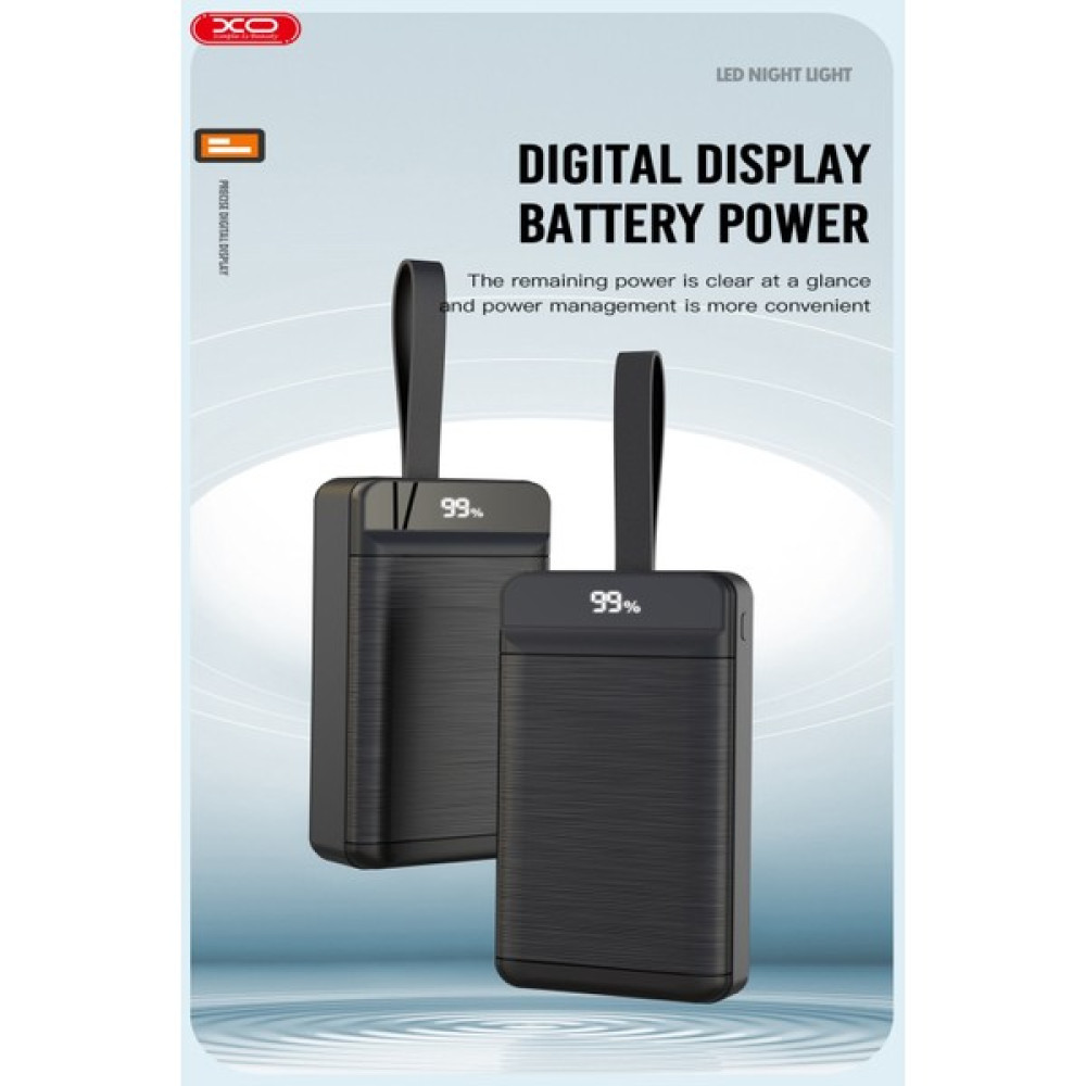 Xo XO-PR159 60.000 Mah Dijital Göstergeli 22.5W Taşınabilir Şarj Aleti Powerbank - Siyah Taşınabilir Şarj Cihazı - Powerbank Fiyatı