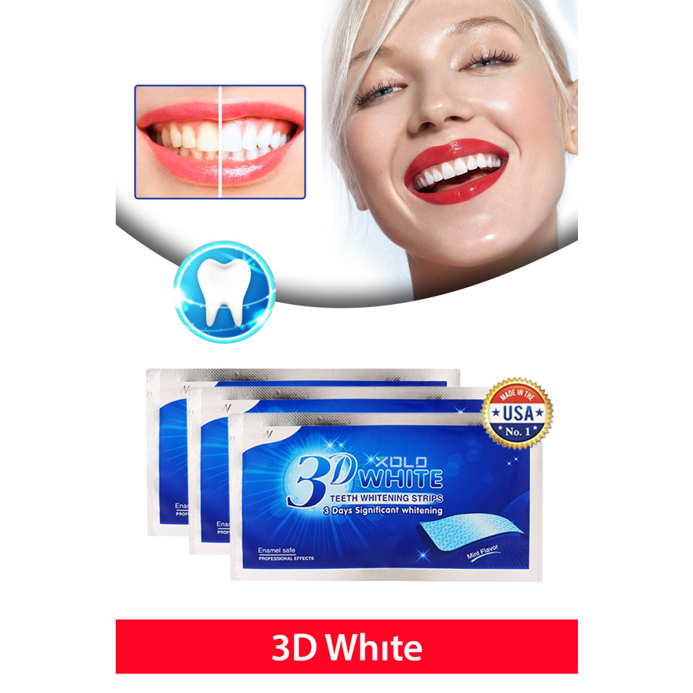 xolo 3 Adet Diş Beyazlatma Bandı 3D White Professional Effects Diş Beyazlatma Bantları 8133458903553 Diş Beyazlatıcılar Fiyatı