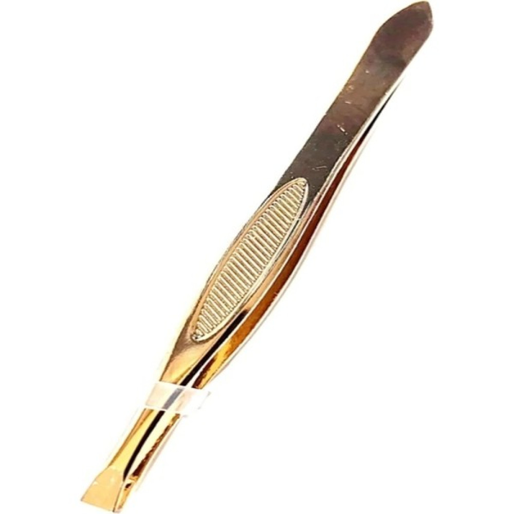 Xolo Gold Akustik Cımbız Serisi Lazerli Ince Düz Uçlu Kıl Tüy Kaş Cımbızı XLC517 Manikür & Pedikür Seti Fiyatı
