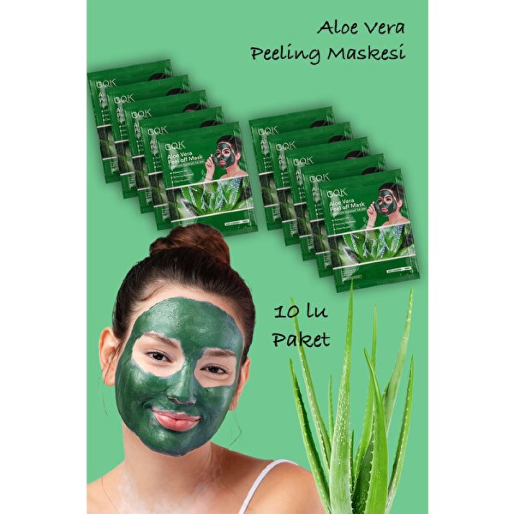 Xolotex 10 Adet Siyah Nokta Maskesi Aloe Vera Antioksidan Kürü Sürülebilir Yüz Maskesi Xlm601 Maskeler Fiyatı