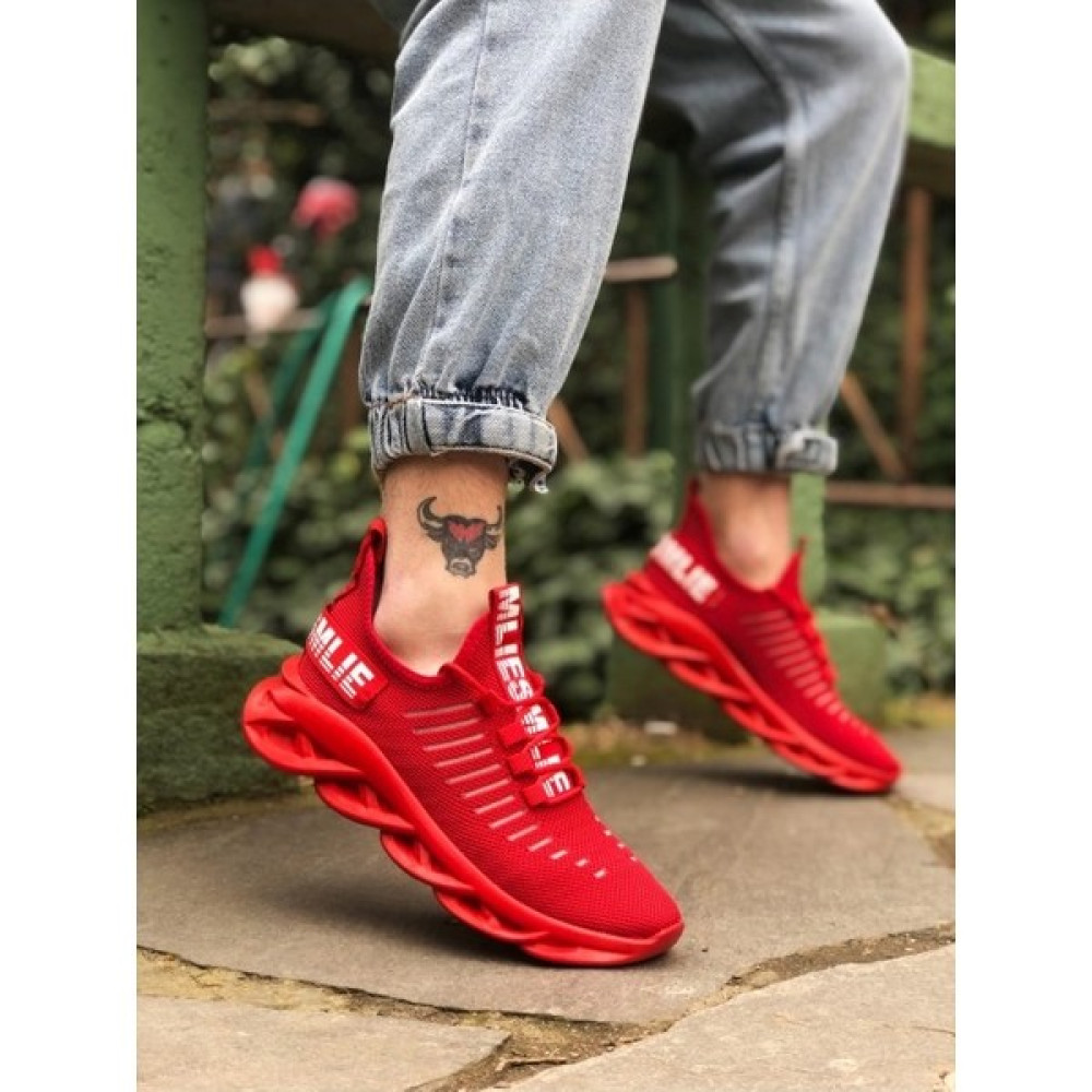 Xon1 602 Phantom Yüksek Taban Tarz Sneakers Kırmızı Erkek Spor Ayakkabısı Erkek Ayakkabıları Fiyatı