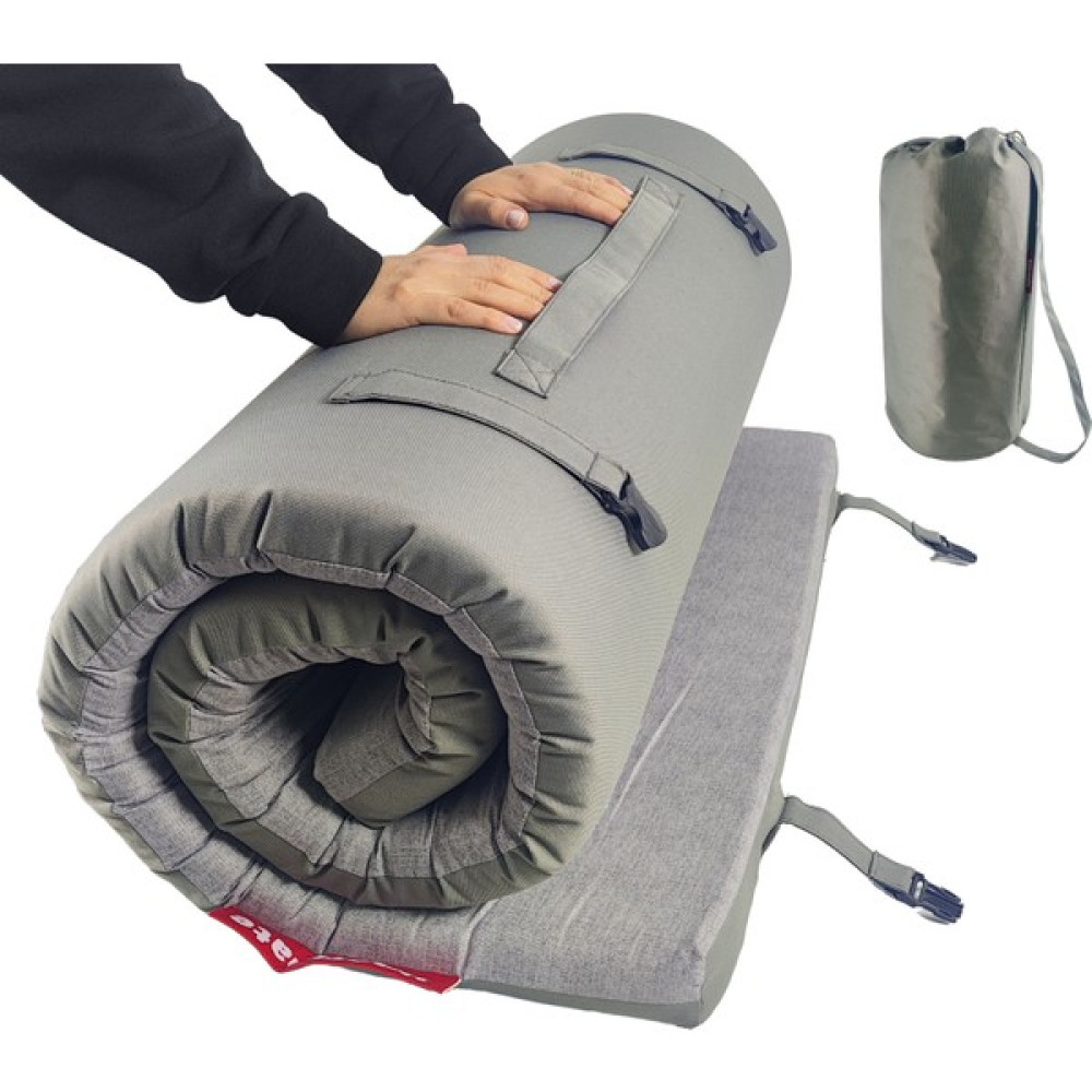 Xpermate Gezginmat Kamp Yatağı Taşıma Çantalı Kamp Matı Fermuarlı Kamp Minderi Çadır Matı Su Itici Kumaş 70X180X6CM Mat Fiyatı