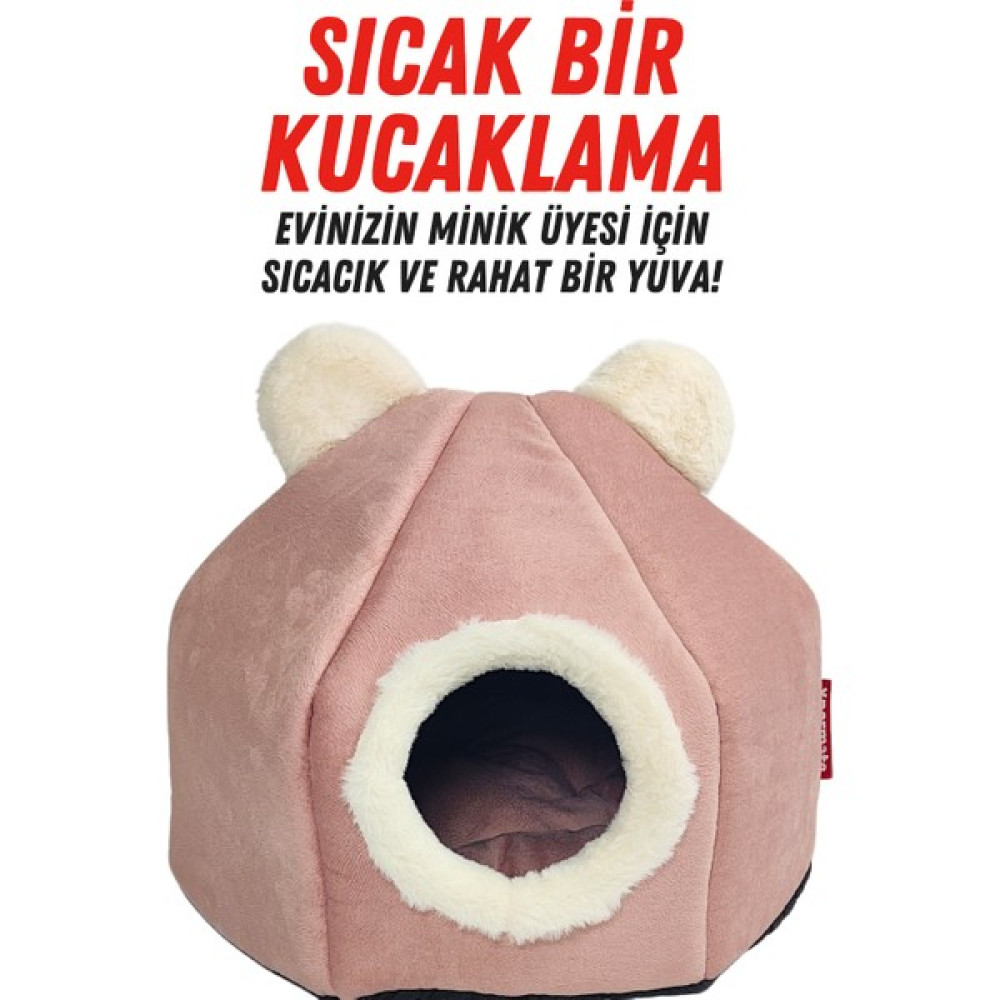 Xpermate Kedi Evi, Kedi Yuvası, Kedi Yatağı Taşınabilir Pembe Evcil Hayvan Ürünleri Fiyatı