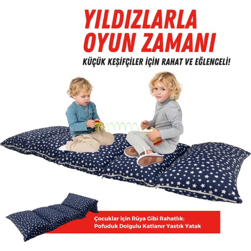 Xpermate Pofuduk Katlanır Çocuk Yatağı, Katlanır Bebek Yatağı, Çocuk Minderi, Katlanır Yer Minderi, Katlanır Yer Yatağı, Katlanır Yatak, Çocuk Katl... Bebek Yatağı Fiyatı