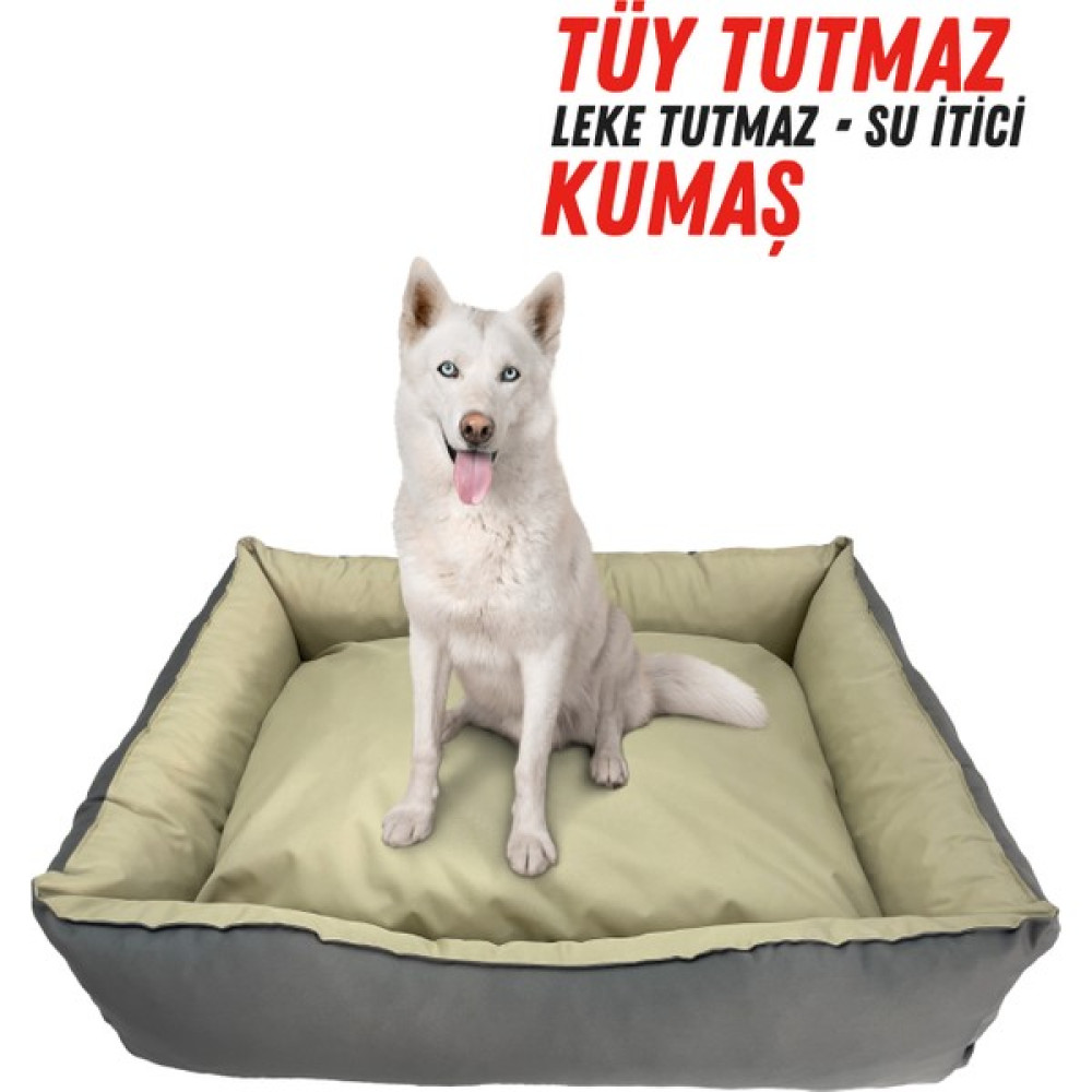Xpermate Siesta Büyük Irk Köpek Yatağı 80x100x28 Büyük Boy Köpek Yatağı Antrasit Bej Evcil Hayvan Ürünleri Fiyatı