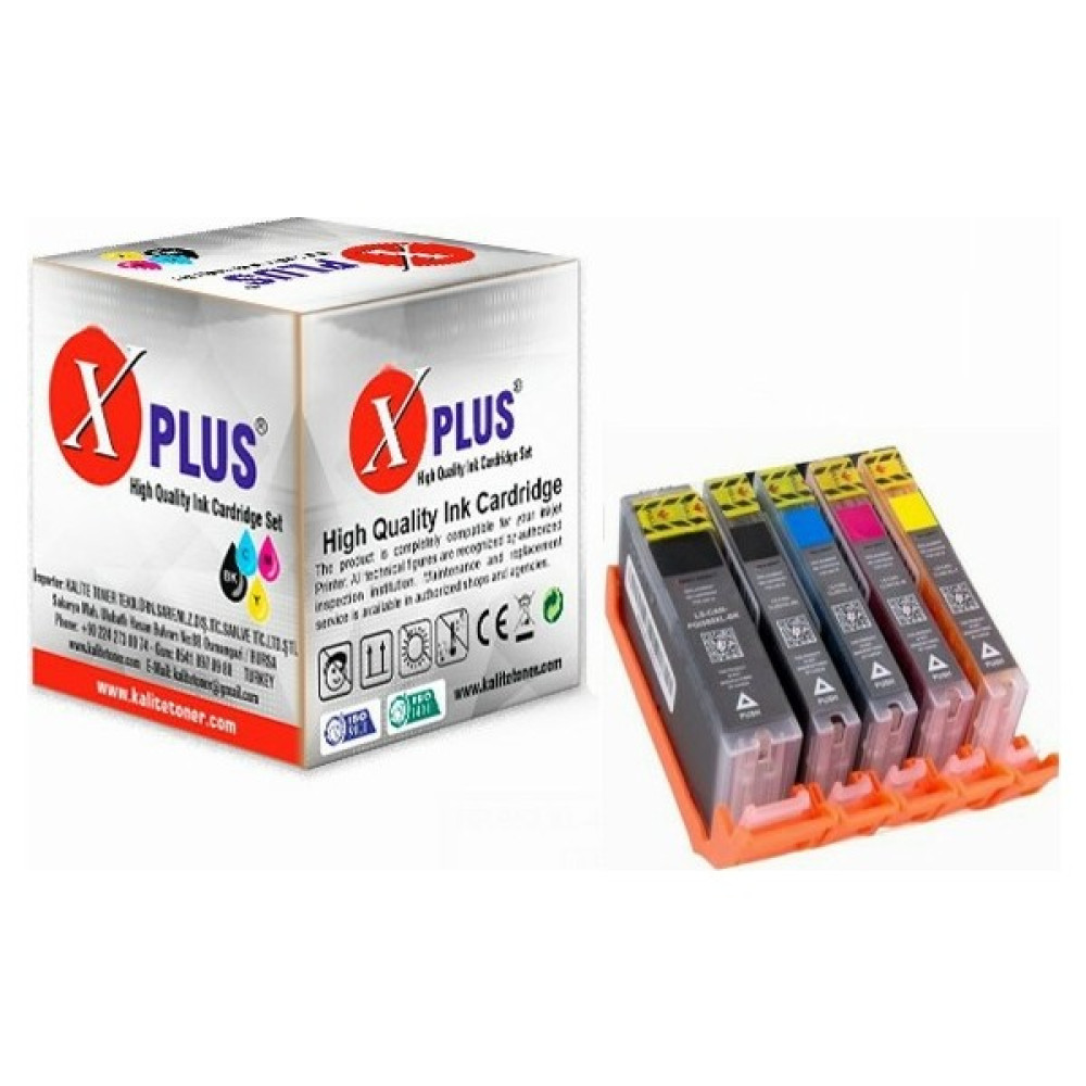 Xplus® Canon Pixma TS6151 PGI-580XL-CLI-581XL Kartuş Takım Set Kartuşlar Fiyatı
