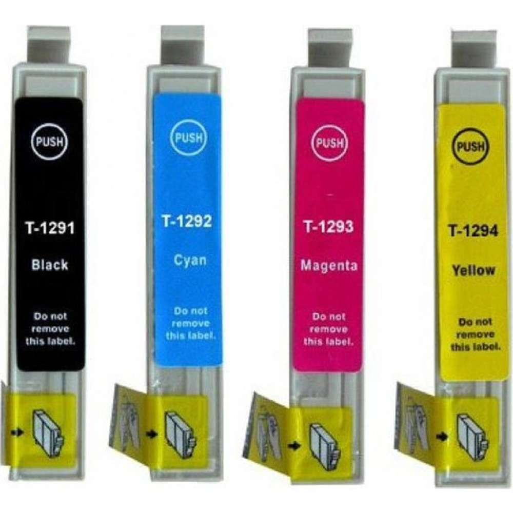 Xplus Epson Stylus Office BX305F Uyumlu 4 Renk Muadil Kartuş Seti - Siyah Kartuşlar Fiyatı