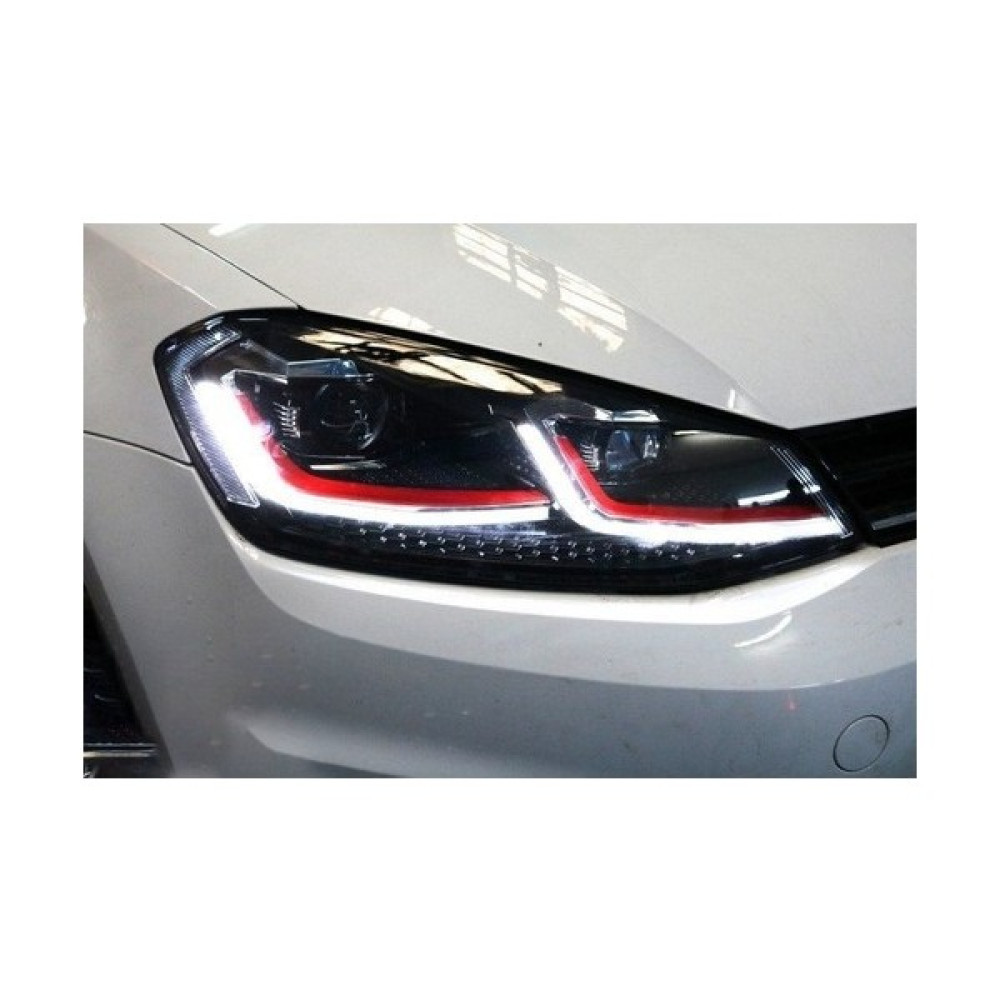 XPower Vw Golf 7 Uyumlu 7.5 Dizayn Kırmızı J Far - Hepsi Oto Aydınlatma Fiyatı
