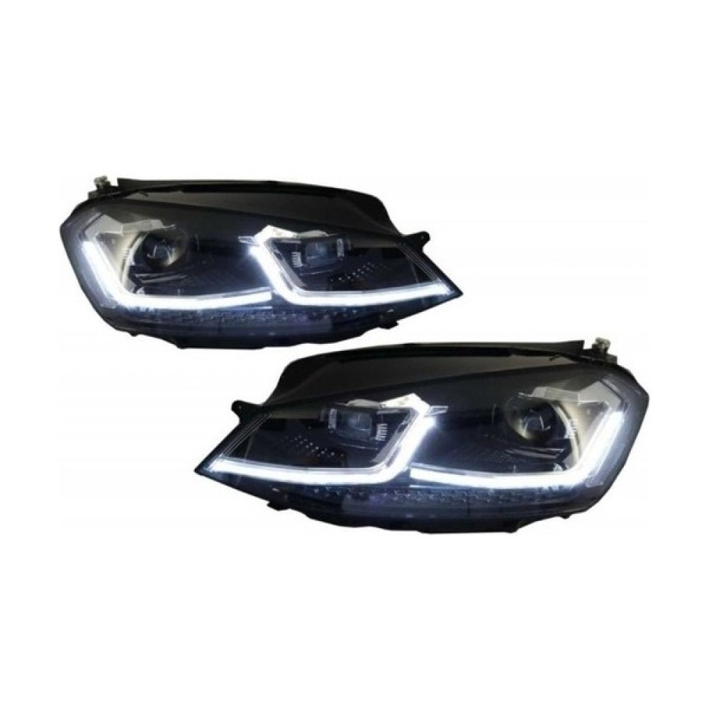 XPower Vw Golf 7 Uyumlu 7.5 Dizayn Krom J Far 2012-2016 - Hepsi Oto Aydınlatma Fiyatı