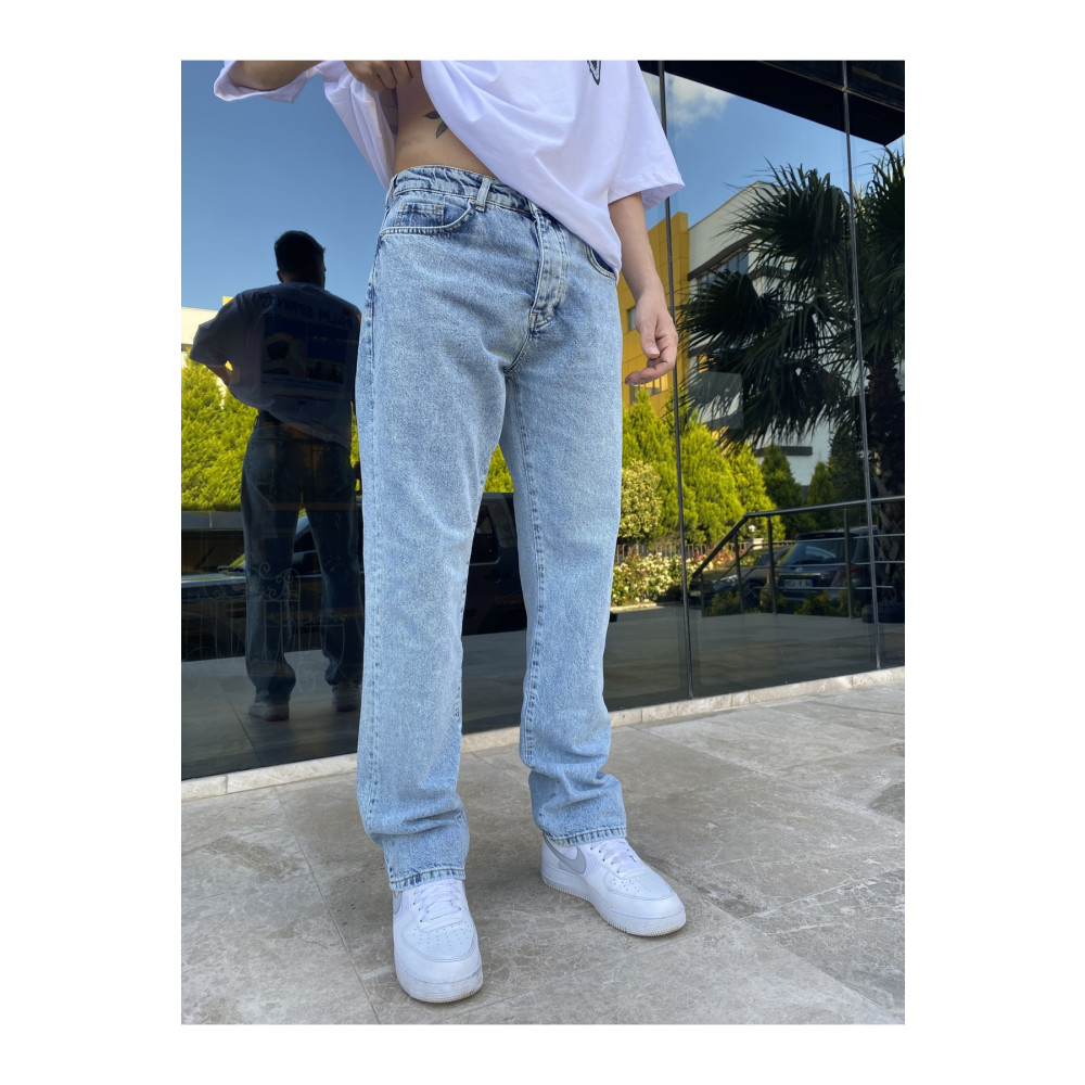 XPUPPETWEAR Açık Mavi Baggy Jean 36 Beden Kadın Pantolon Fiyatı