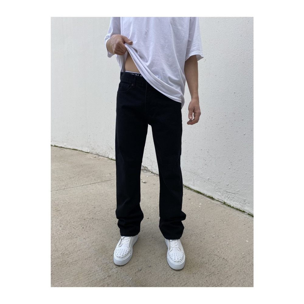 XPUPPETWEAR Siyah Baggy Jean 30 Beden Kadın Pantolon Fiyatı