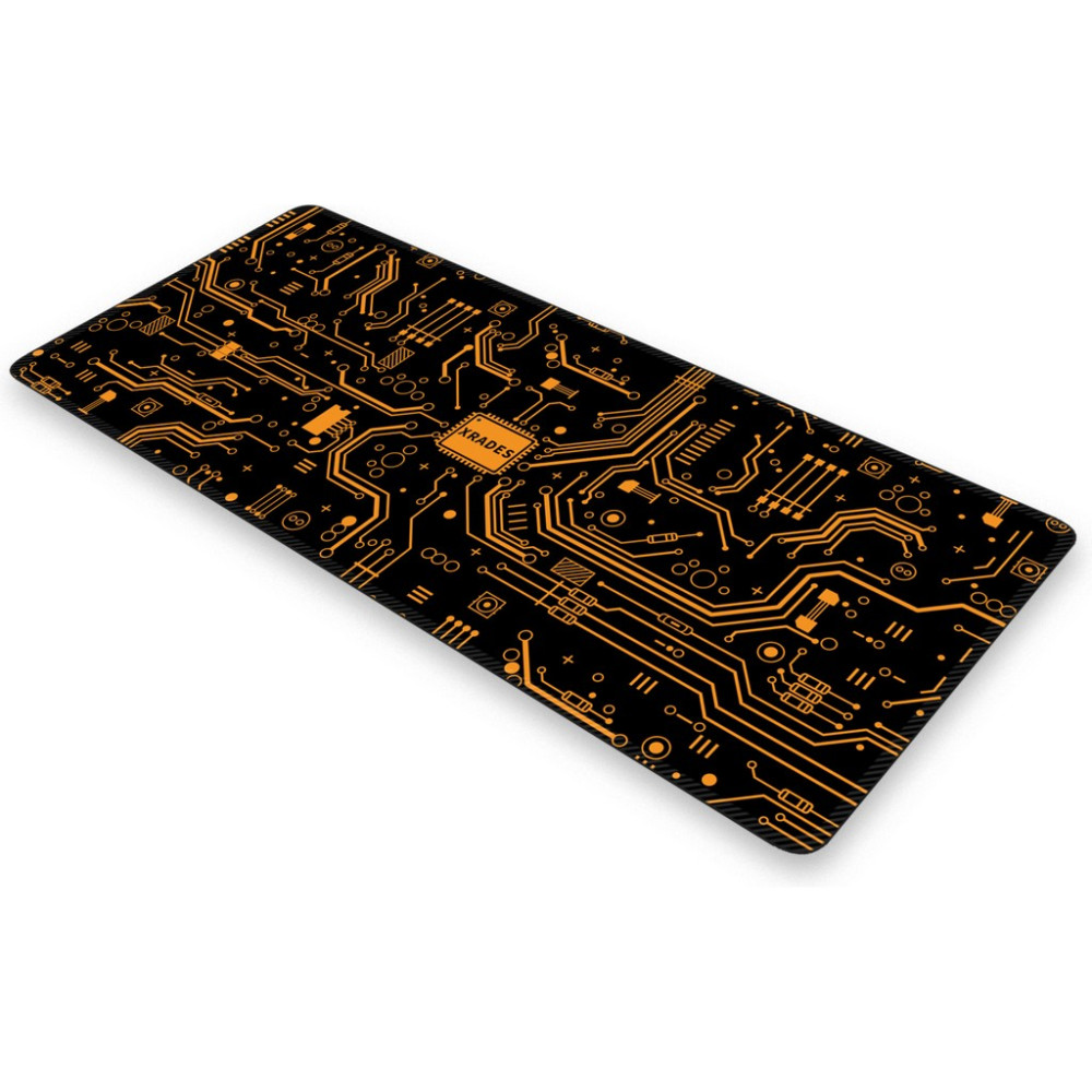 Xrades Anakart 70X30 cm Xl Mouse Pad - Turuncu Mouse Pad Fiyatı