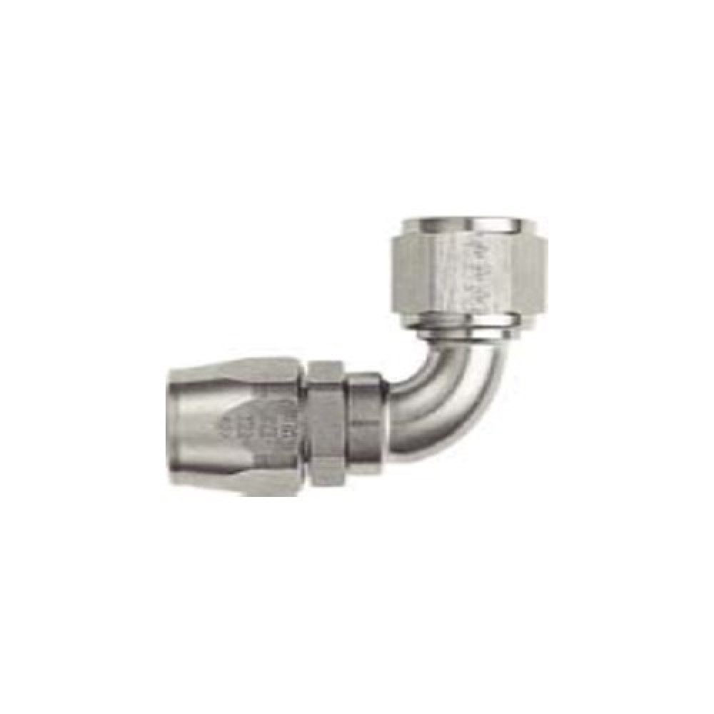 XRP 209006SN Size 6 90 Degree Double Swivel Hose End