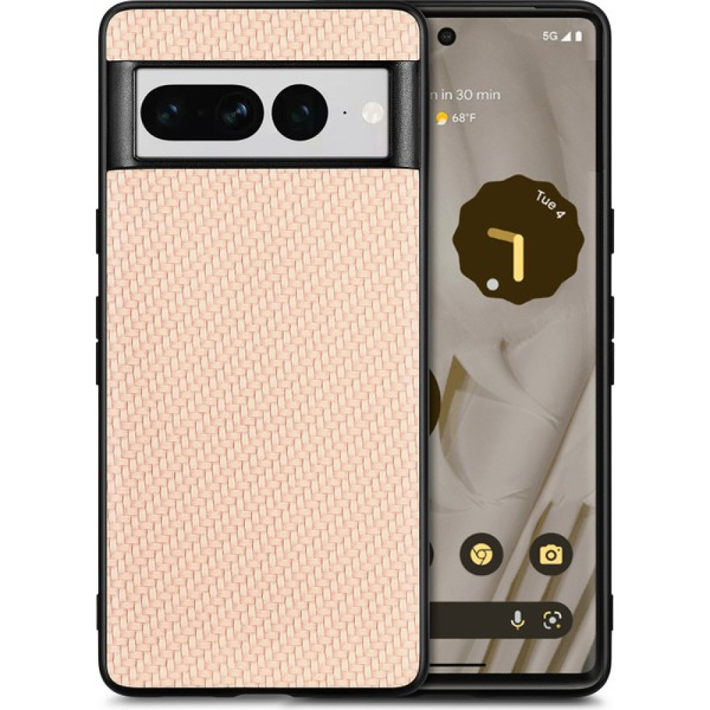 Xshop Google Pixel 7 Pro 5g Pu Deri Kaplamalı Pc+Tpu Karbon Fiber Doku Şok Geçirmez Telefon Kasası Kaymaz Cep Telefonu Kapağı (Yurt Dışından) Cep Telefonu Kılıfı Fiyatı