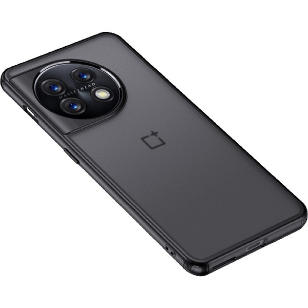 Xshop Oneplus 11 5g Damla Geçirmez Koruyucu Telefon Kılıfı Sabit Pc Yumuşak Tpu Hibrid Kapak (Yurt Dışından) - Siyah Cep Telefonu Kılıfı Fiyatı
