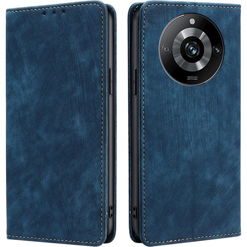 Xshop Realme 11 Pro+ 5g / 11 Pro 5g Cüzdan Telefon Kılıfı Deri Deri Stand Rfıd Engelleme Işlevine Sahip Önleme Önleyici Kapak (Yurt Dışından) Cep Telefonu Kılıfı Fiyatı