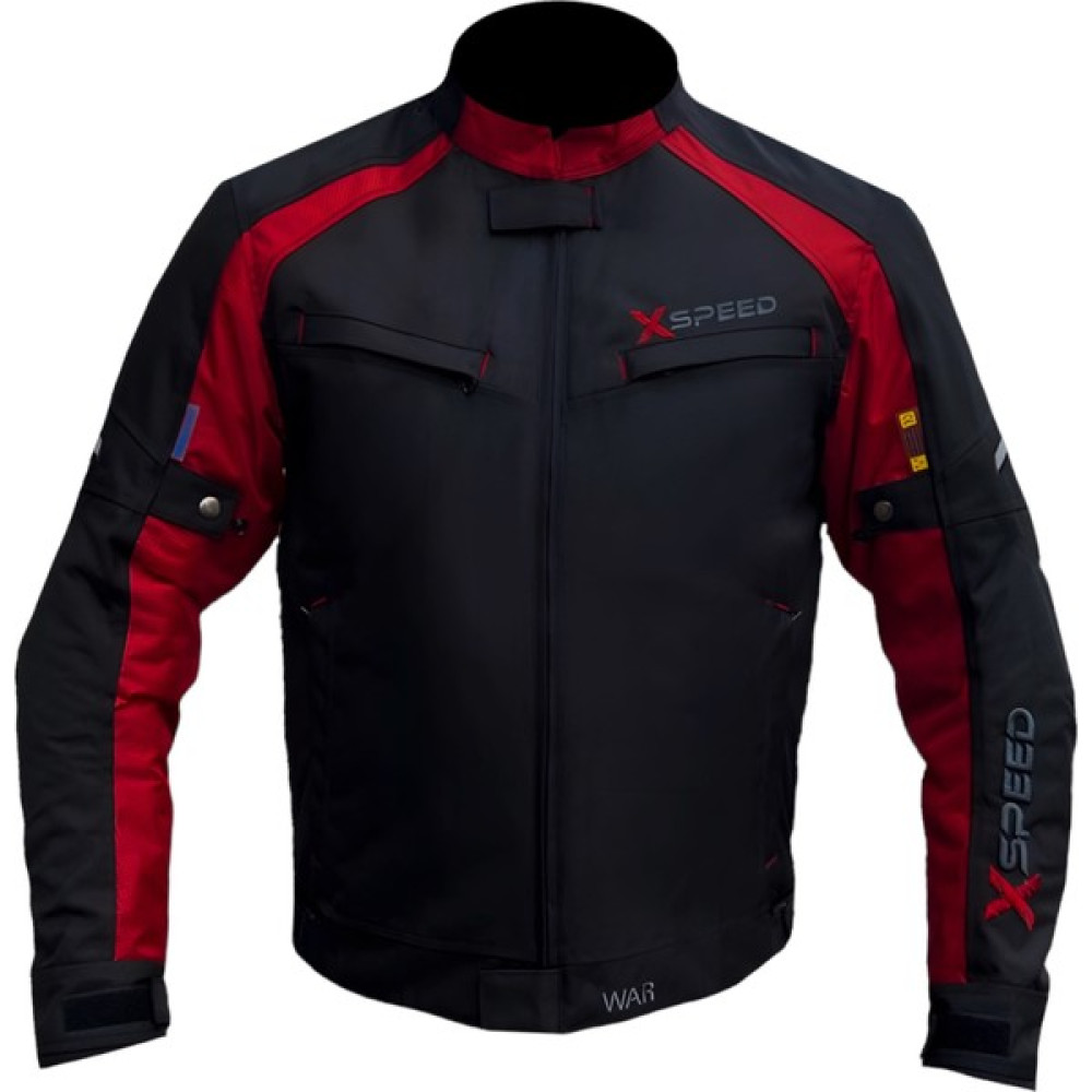 Xspeed War 4 Mevsimlik Korumalı Motosiklet Montu Yeni Sezon Kırmızı - 2XL Motorsiklet Montları Fiyatı