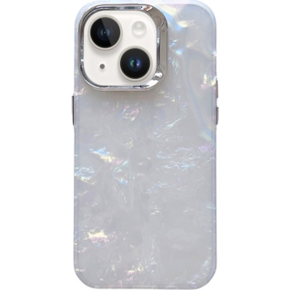 Xstep Case iPhone 15 Tpu+Pc Telefon Kapağı Kabuğu Desen Şok Geçirmez Kılıf (Yurt Dışından) - White Cep Telefonu Kılıfı Fiyatı