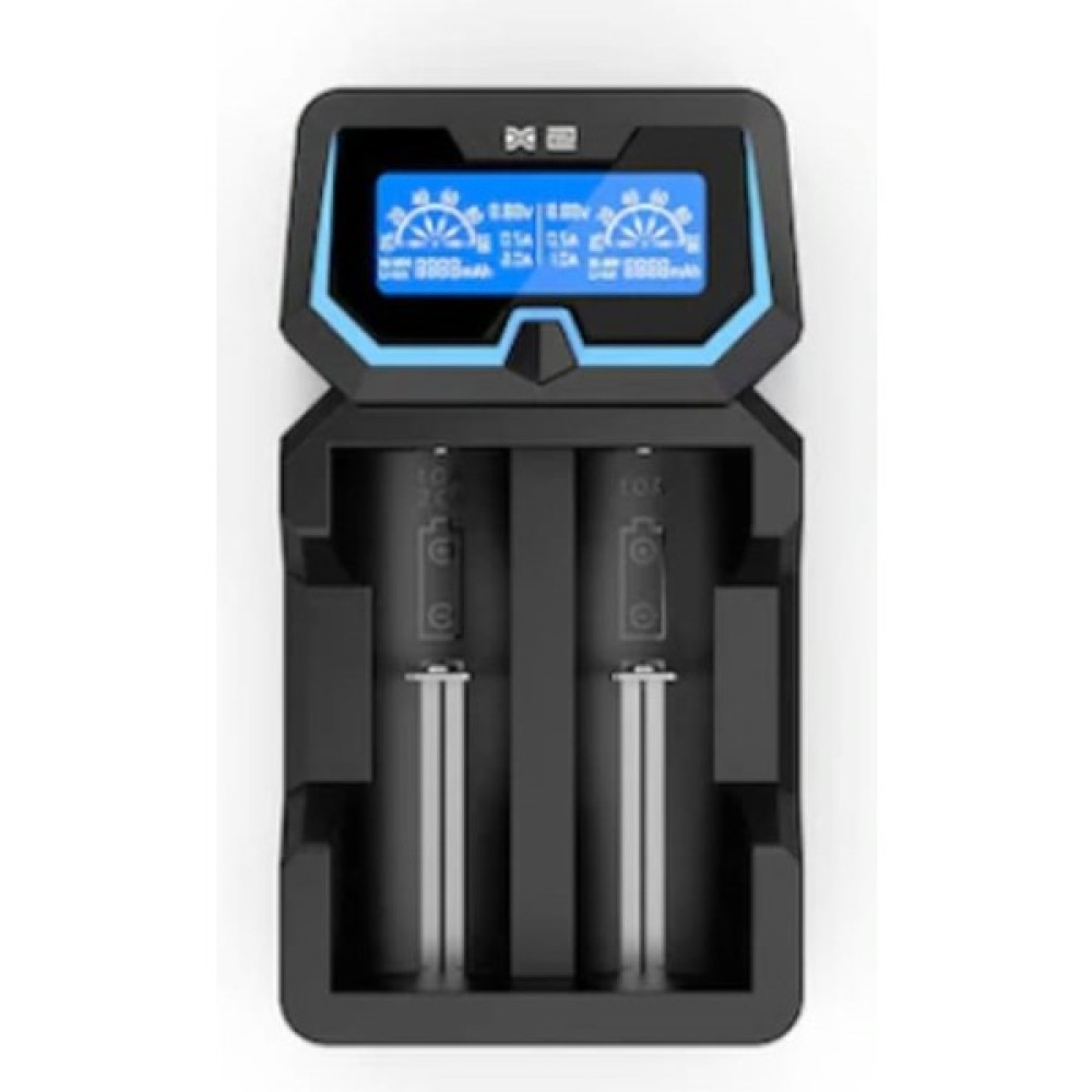 Xtar X2 - Taşınabilir LCD Ekranlı Hızlı 18650 Li-Ion/ni-Mh/ni-Cd Normal & Şarj Edilebilir Piller Fiyatı