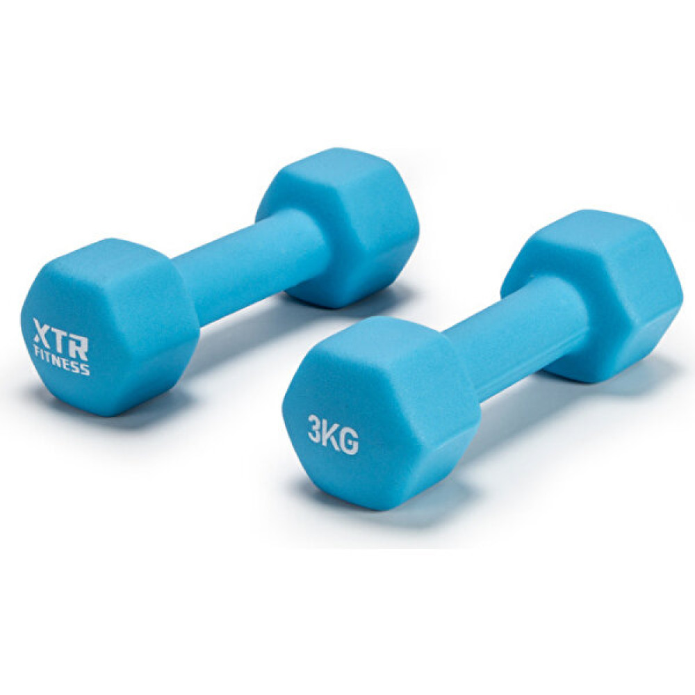 Xtr Fitness 3 KG X 2 Vinyl Neoprene Dambıl Seti 2ADET Dambıllar & El / Ayak Ağırlıkları Fiyatı