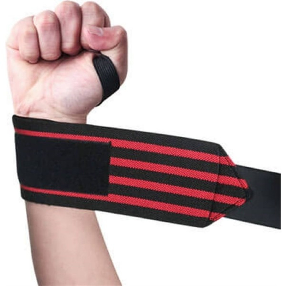 Xtreme Fitness Pro Wrist Wraps (Bileklik) Siyah Kırmızı 2'li Paket Fitness Kondisyon Aksesuarları Fiyatı