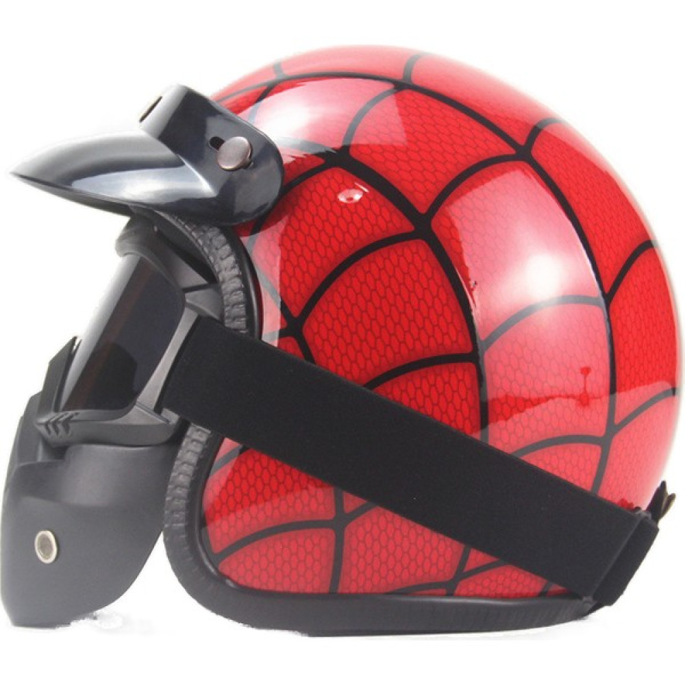 Xundian Retro Harley Kask Deri Kişilik Kask Elektrikli Yarım Kask Kask (Yurt Dışından) - XL - Mat Kahverengi Oto Boyaları Fiyatı