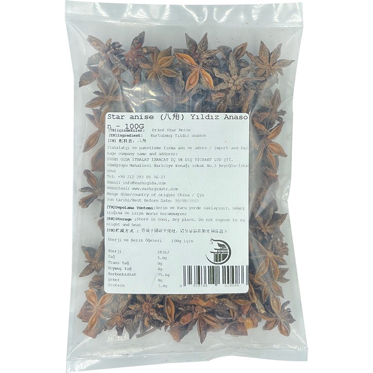 Xushi Gıda Yıldız Anason 100 gr Baharat Fiyatı