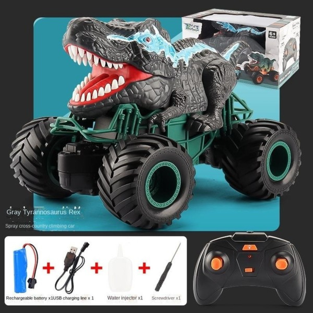 Xuterd Yeni Sprey Dinozor 2.4g Uzaktan Kumanda Off-Road Araç Triceratops Tyrannosaurus Rex Tırmanma Uzaktan Kumanda Araba (Yurt Dışından) - Gri Oto Boyaları Fiyatı