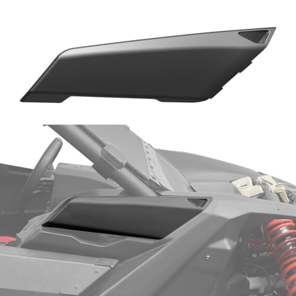 XUTVOTOR X3 Lateral Gas Cap Cover, Passenger Right Side Gas Cap Panel Cover for Can Am Maverick X3 XDS XRS 2017-2024 Accessories, Replace OEM #705010334 (1PCS)